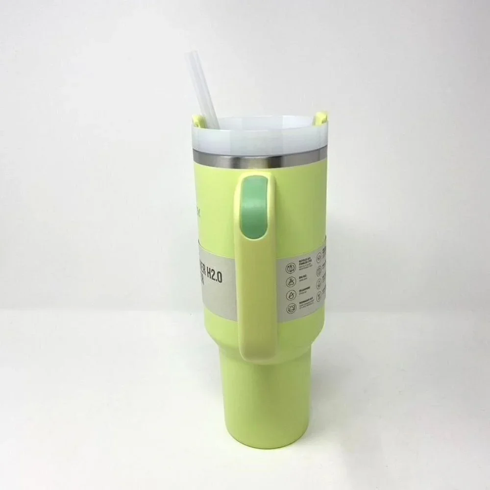Stanley 40 oz Quencher H2.0 FlowState Tumbler Citron - Picture 3 of 6